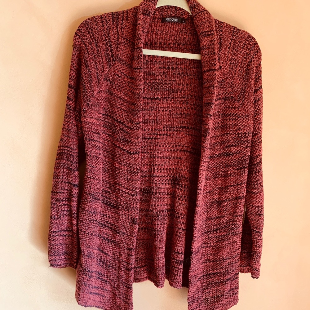 Multi colored cardigan